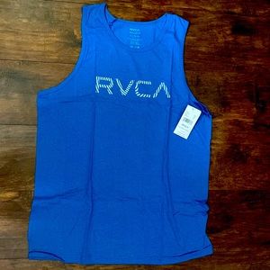 RVCA brand new shirt with tag! Size Xl , blue color